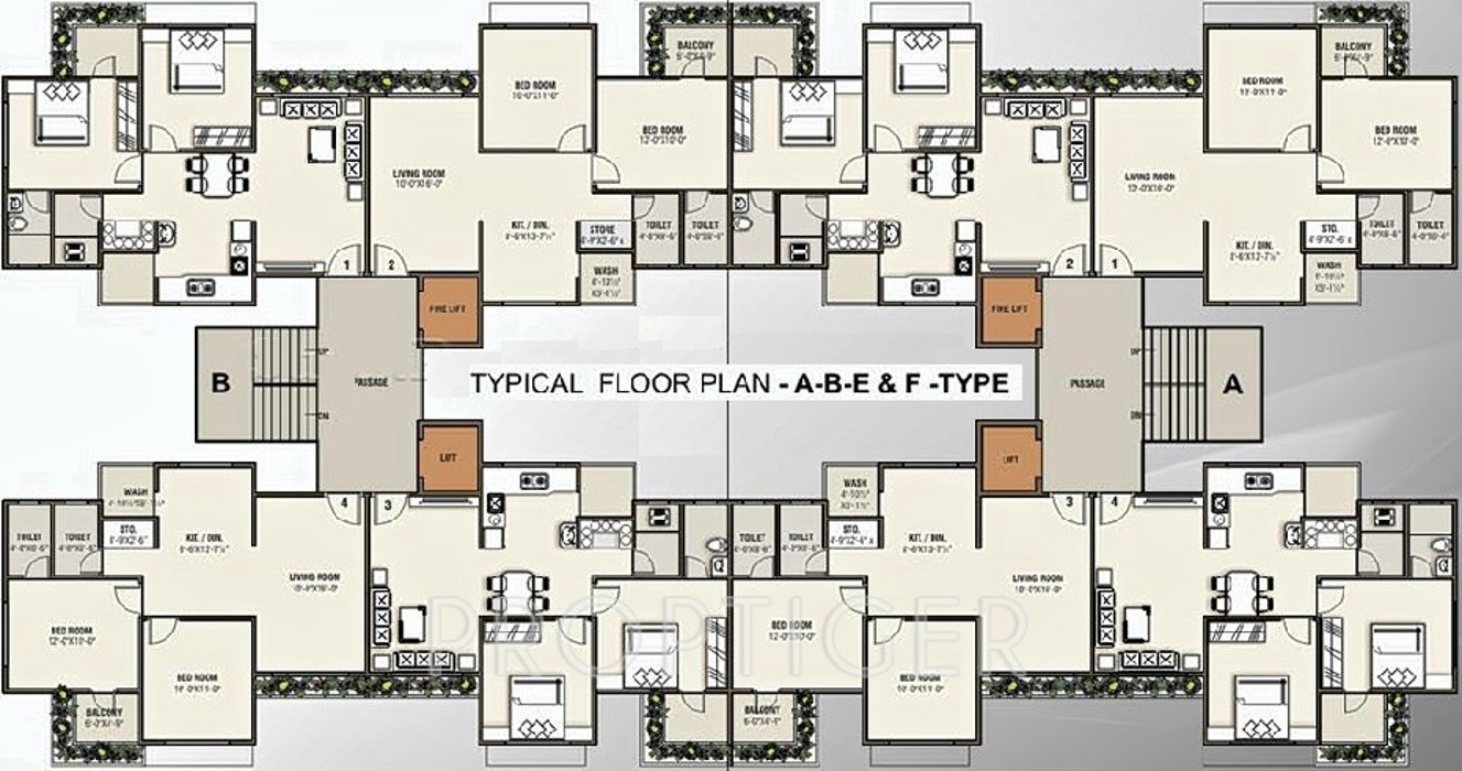heights Images for Cluster Plan of Vaishnodevi Heights