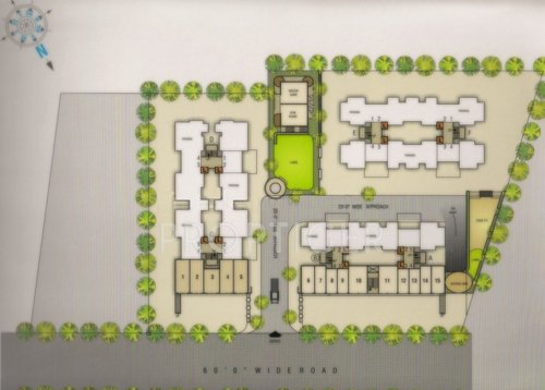  heights Images for Cluster Plan of Vaishnodevi Heights
