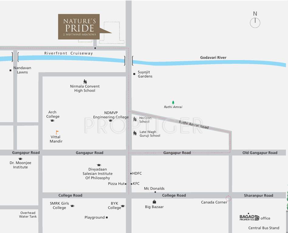 natures pride phase i Images for Location Plan of Bagad Natures Pride Phase I