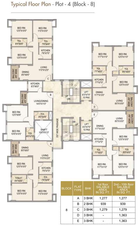 the pyramid Images for Cluster Plan of Mounthill The Pyramid