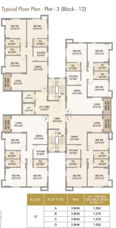 the pyramid Images for Cluster Plan of Mounthill The Pyramid
