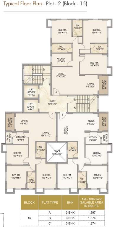 the pyramid Images for Cluster Plan of Mounthill The Pyramid