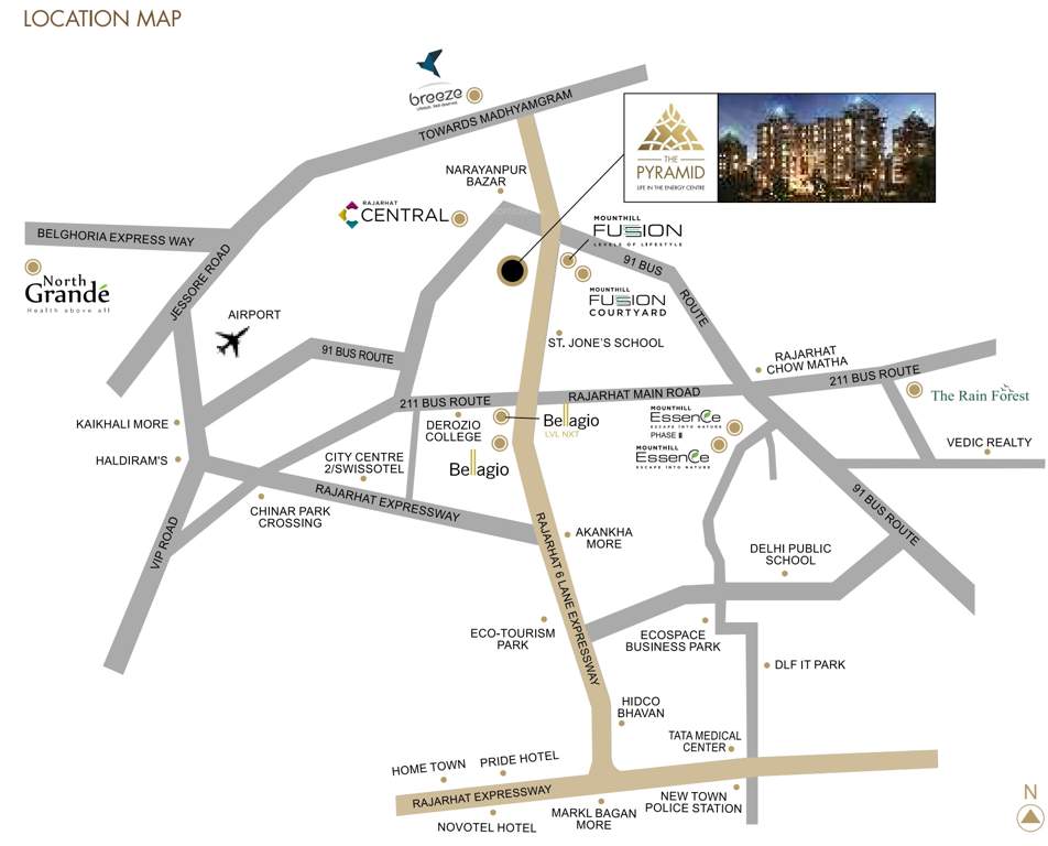 the pyramid Images for Location Plan of Mounthill The Pyramid
