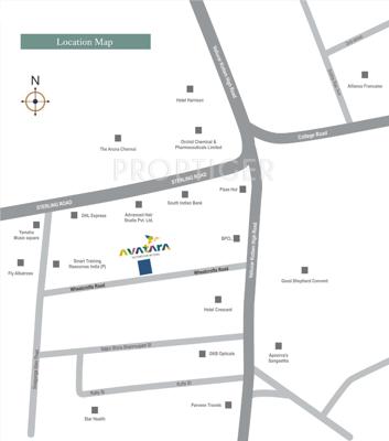  avatara Images for Location Plan of Landmark Avatara