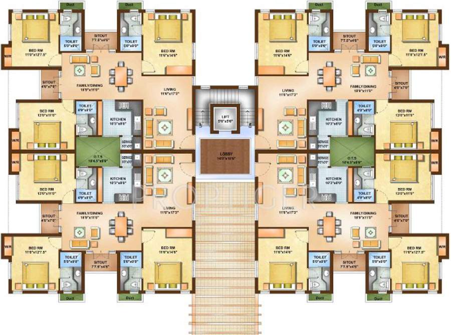 Images for Cluster Plan of Landmark Construction Capital East