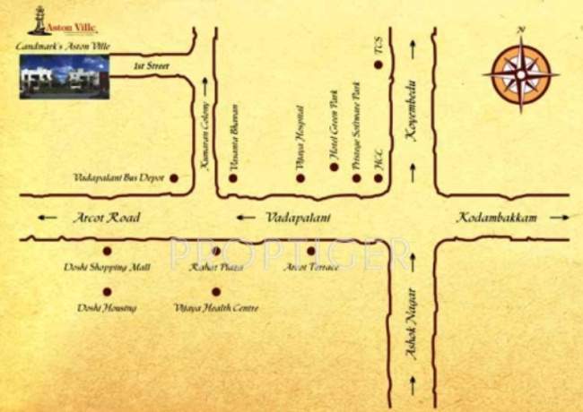 Images for Location Plan of Landmark Construction Aston Ville