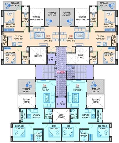  waves Images for Cluster Plan of Gokhale Waves
