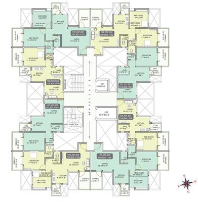 Images for Cluster Plan of Aksha Vrundavan vrundavan Images for Cluster Plan of Aksha Vrundavan