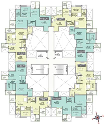  vrundavan Images for Cluster Plan of Aksha Vrundavan