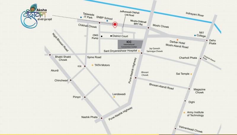 Images for Location Plan of Aksha Vrundavan