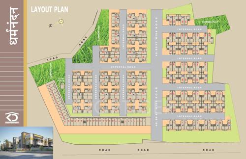  dharmanandan-residency Images for Layout Plan of Khodal Dharmanandan Residency