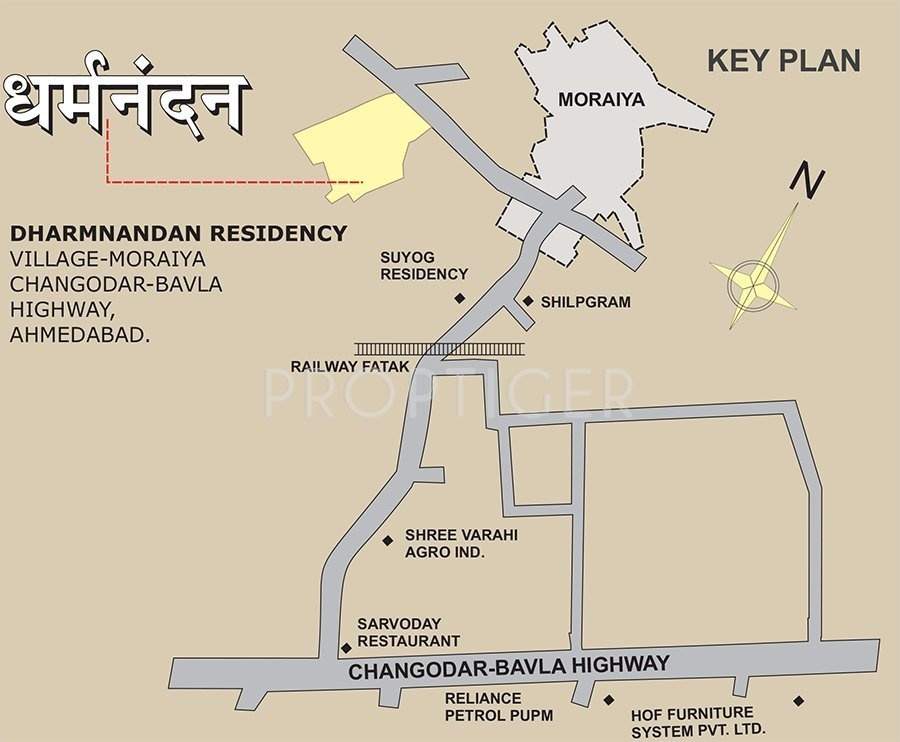  dharmanandan residency Images for Location Plan of Khodal Dharmanandan Residency