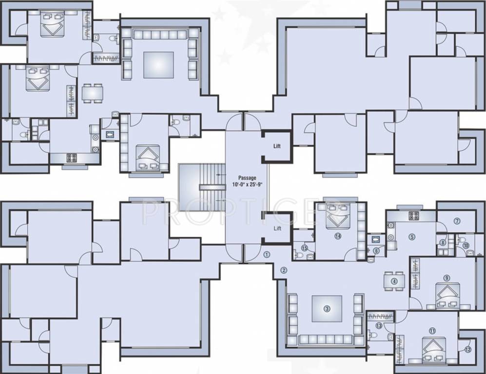 Images for Cluster Plan of Swagat Crystal Palace