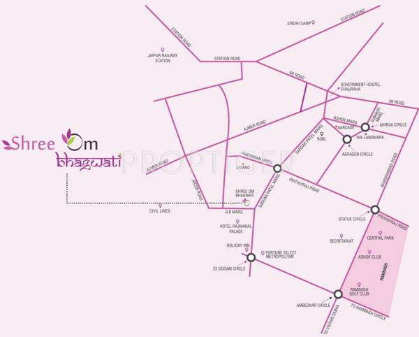 Images for Location Plan of Shree Ram Om Bhagwati