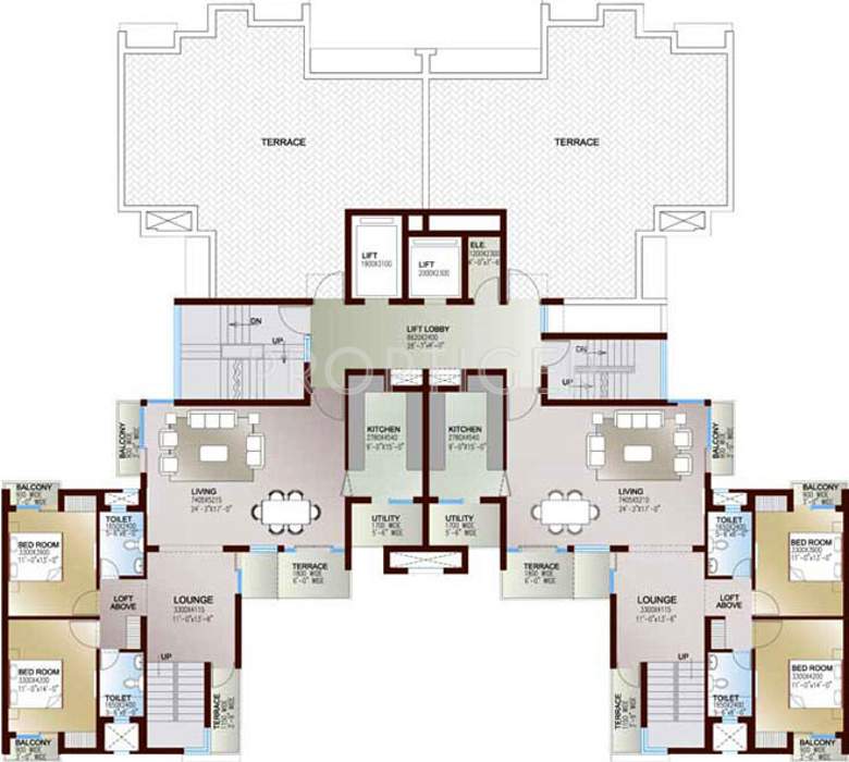 celebrity greens Images for Cluster Plan of Ansal Celebrity Greens