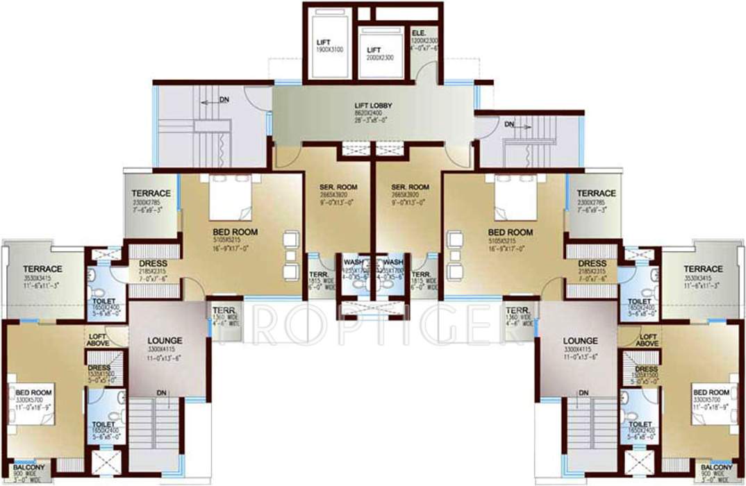 celebrity greens Images for Cluster Plan of Ansal Celebrity Greens
