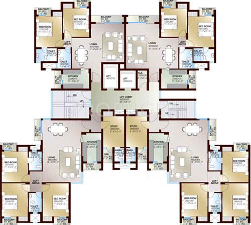 Images for Cluster Plan of Ansal Celebrity Greens celebrity-greens Images for Cluster Plan of Ansal Celebrity Greens