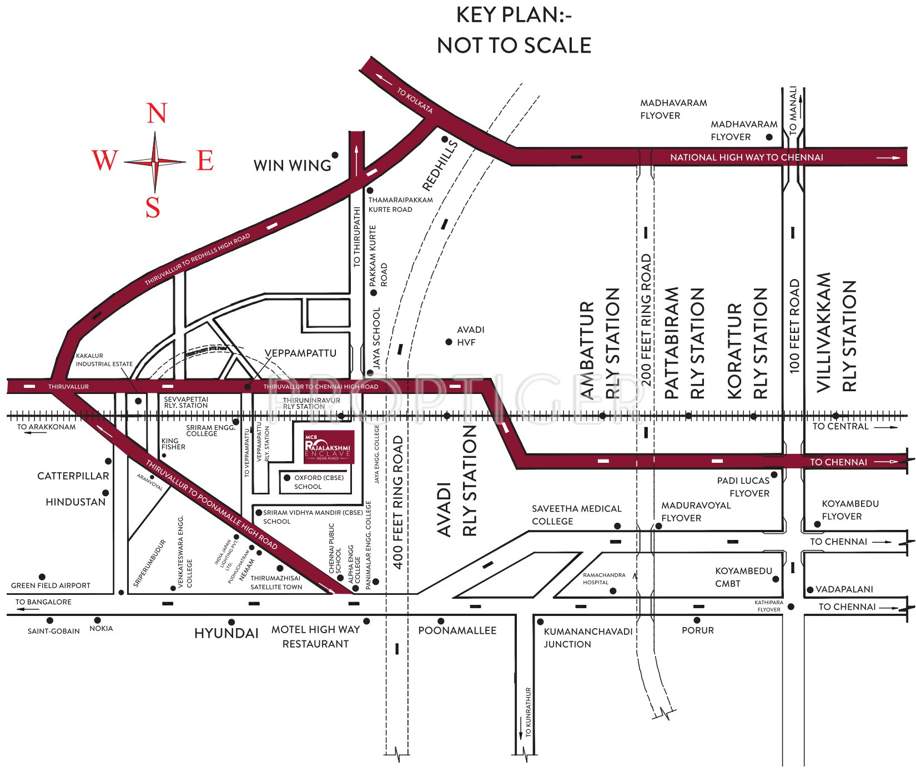 Images for Location Plan of MCB Rajalakshmi Enclave