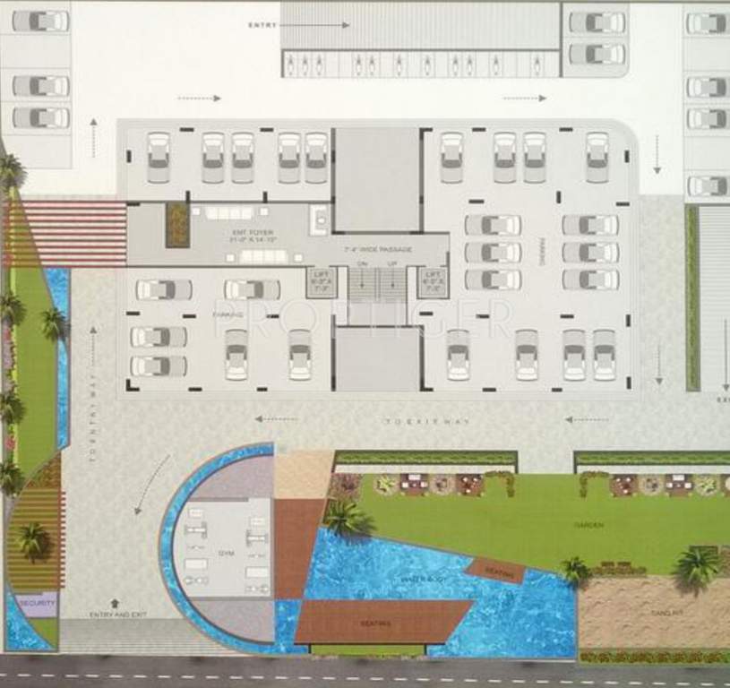 Images for Cluster Plan of Chitra Maarquis Heights