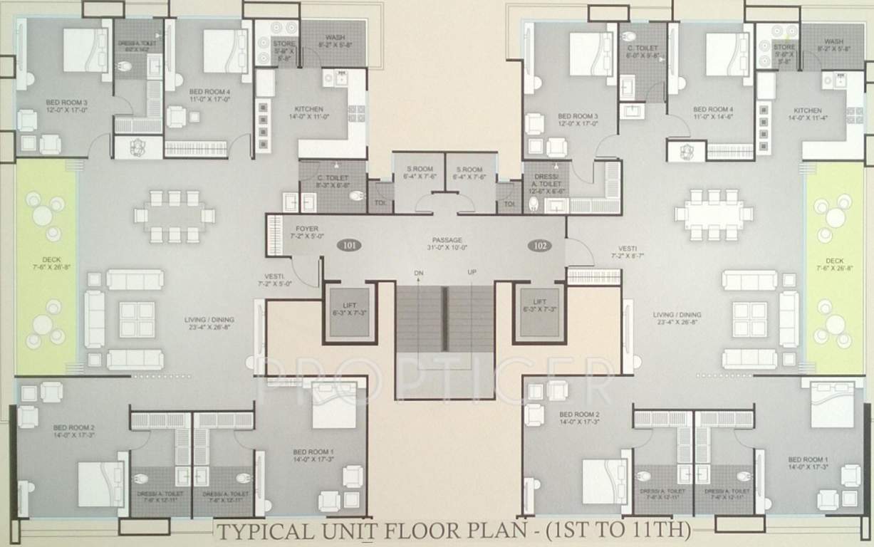 Images for Cluster Plan of Chitra Maarquis Heights