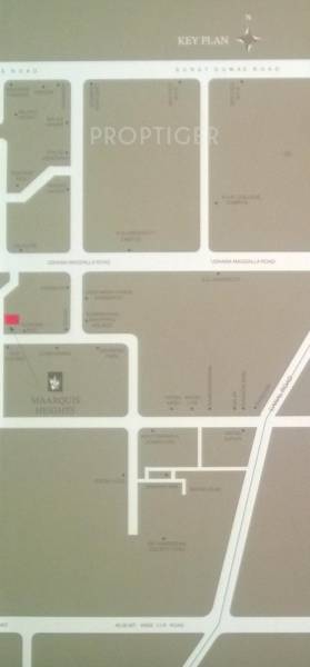 Images for Location Plan of Chitra Maarquis Heights Images for Location Plan of Chitra Maarquis Heights