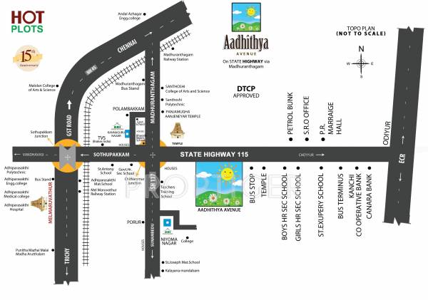 Images for Location Plan of ABI Aadhithya Aveune