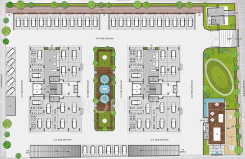  platinum Images for Layout Plan of Gokul Platinum