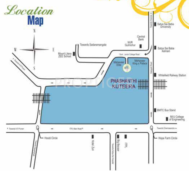 Images for Location Plan of Shankar Prashanthi Kuteera