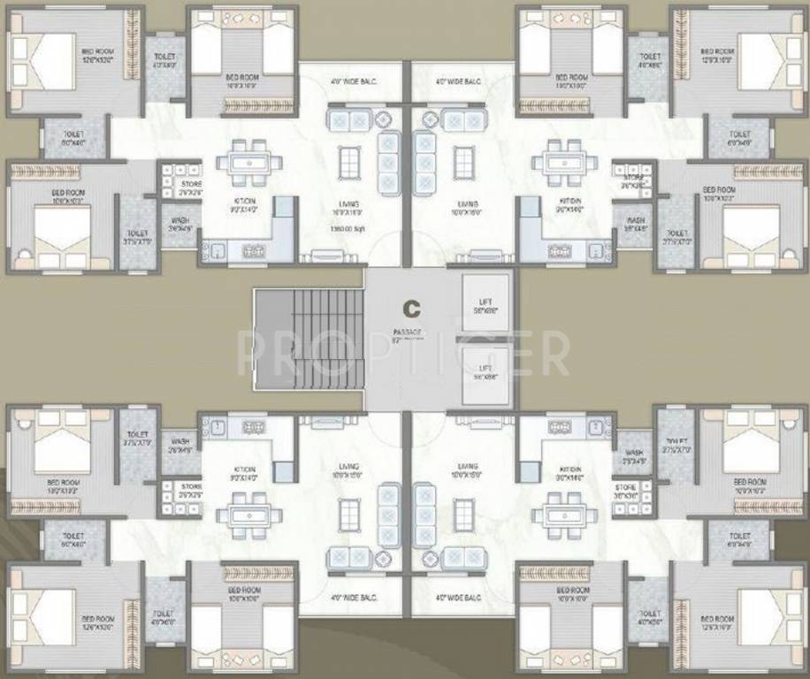 Images for Cluster Plan of Aditya Vrundavan Heights
