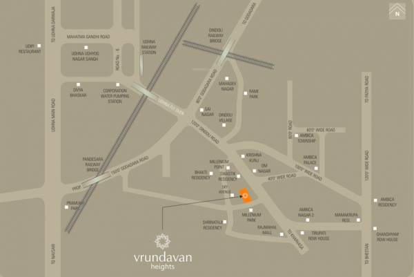 Images for Location Plan of Aditya Vrundavan Heights Images for Location Plan of Aditya Vrundavan Heights