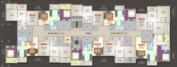 Images for Cluster Plan of Prapti Vrundawan Homes