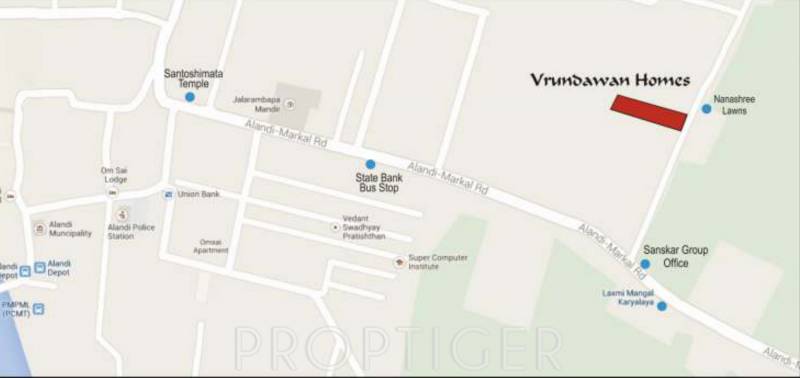 Images for Location Plan of Prapti Vrundawan Homes