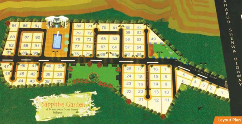 Images for Layout Plan of Khabiya Sapphire Garden
