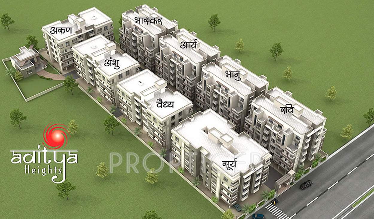  heights Images for Layout Plan of Aditya Heights