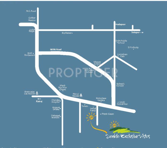 Images for Location Plan of Sankla Exclusive Vistas