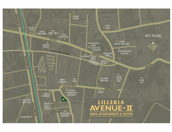  avenue Location Plan