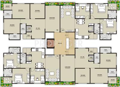 Images for Cluster Plan of Rajhans Apple Images for Cluster Plan of Rajhans Apple