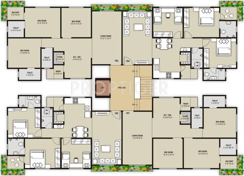 Images for Cluster Plan of Rajhans Apple