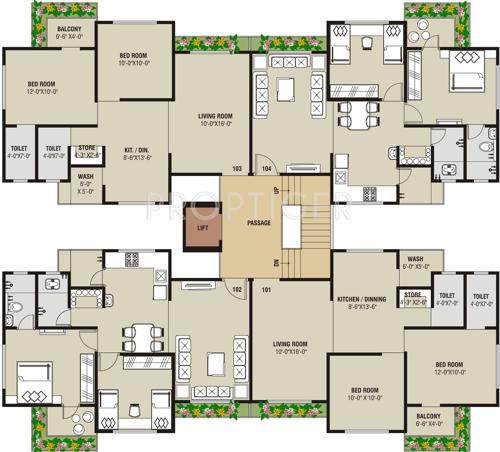 Images for Cluster Plan of Rajhans Apple