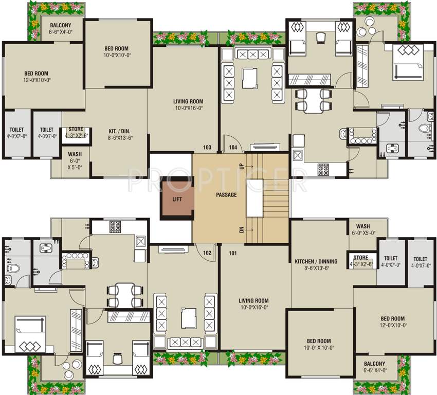 Images for Cluster Plan of Rajhans Apple