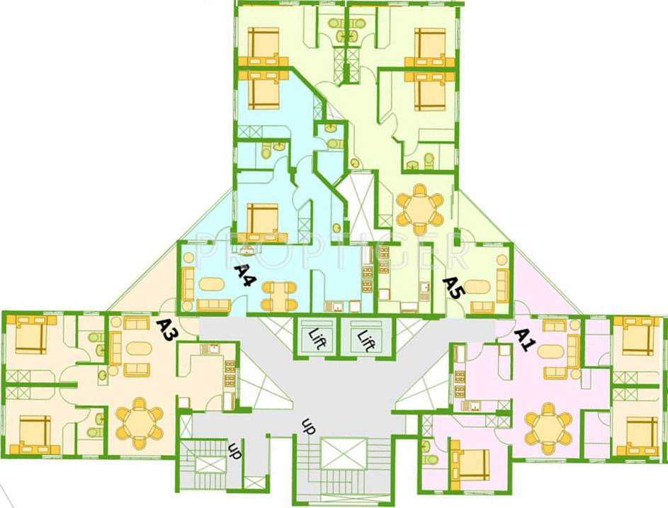 Images for Cluster Plan of Flairalliance Trine Phase 2