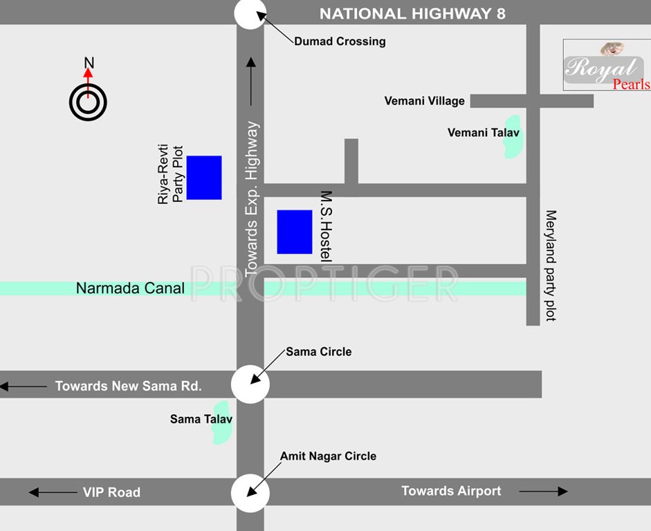 Images for Location Plan of Makhija Royal Pearls