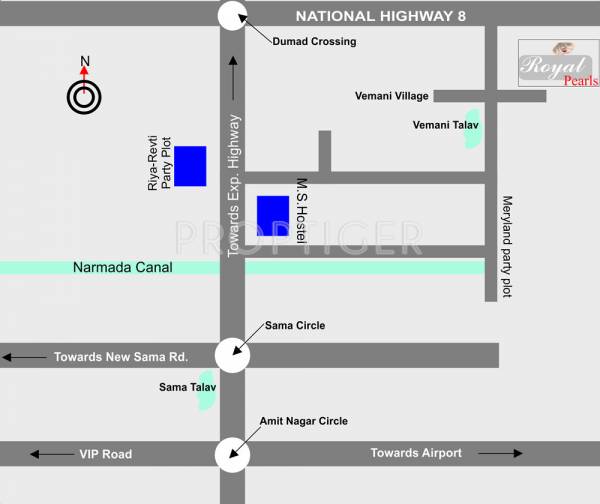 Images for Location Plan of Makhija Infrastructure Royal Pearls Villa