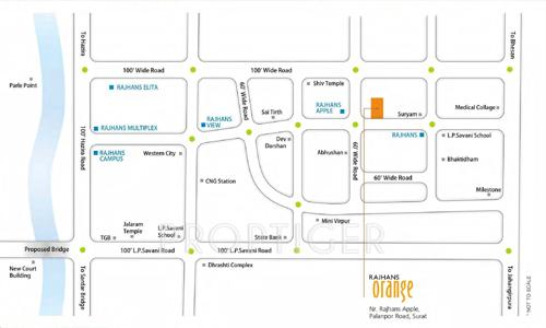 Images for Location Plan of Rajhans Orange