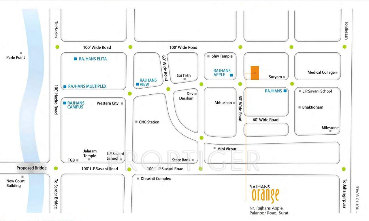 Images for Location Plan of Rajhans Orange