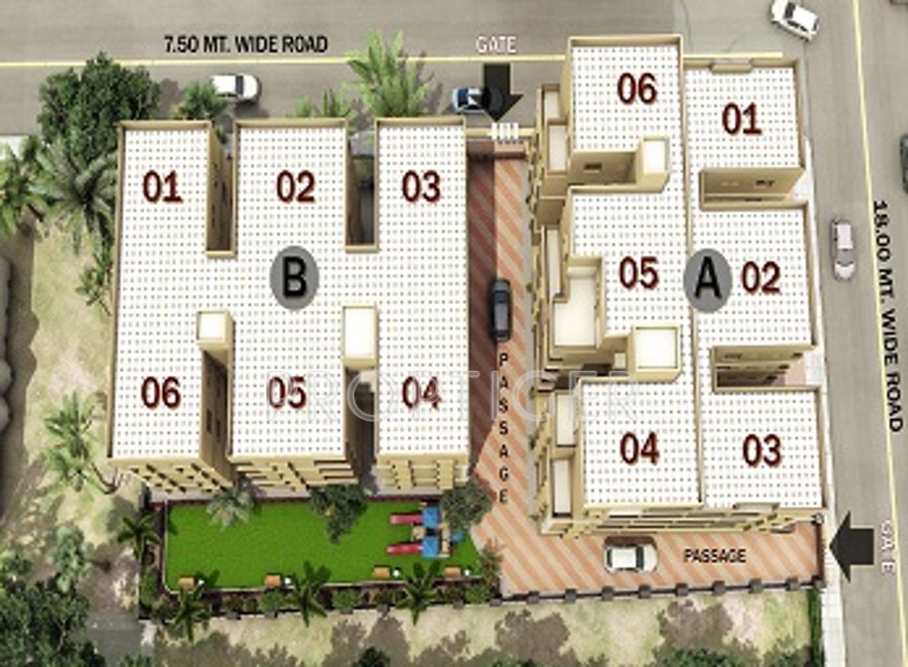 Images for Layout Plan of Sai Lakshya Heaven