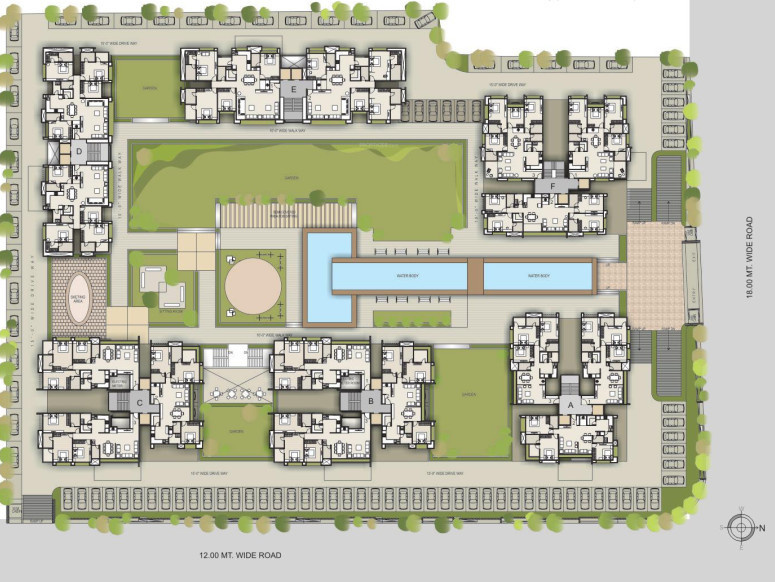  lifestyle Tower A Cluster Plan