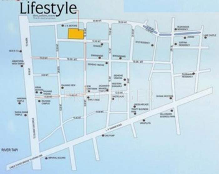  lifestyle Images for Location Plan of Vaishnodevi Lifestyle