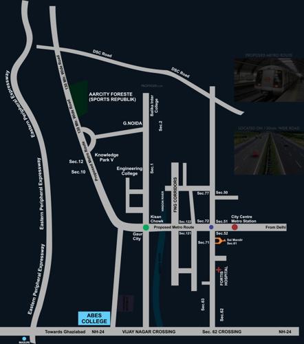 Images for Location Plan of Aarcity Sky Villas sky-villas Images for Location Plan of Aarcity Sky Villas