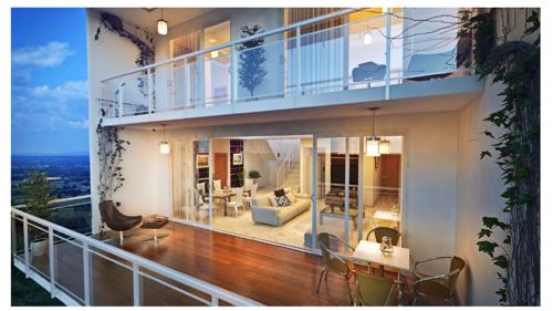 Balcony sky-villas Balcony